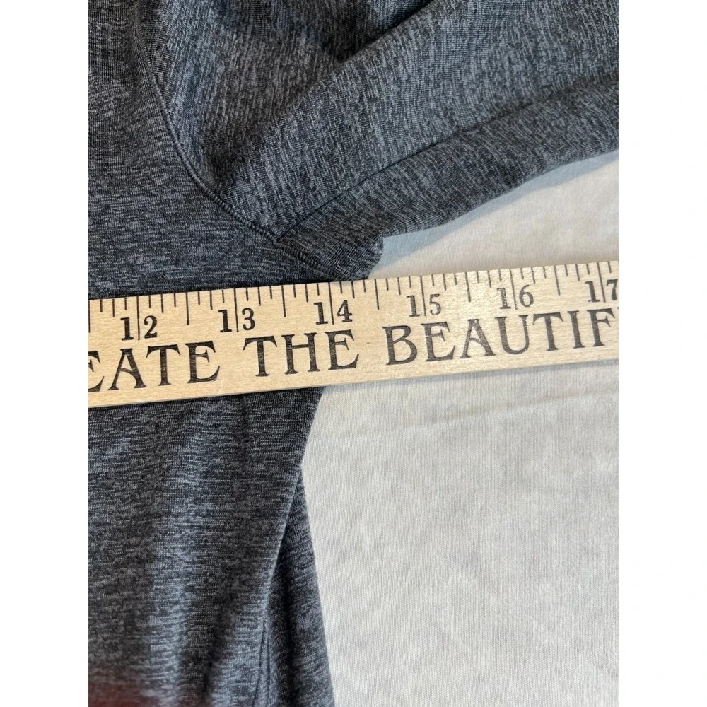 Old Navy‎ Kids Active Hoodie S (6-7) Kangaroo Pocket Go-Dry Thumb Holes Gray